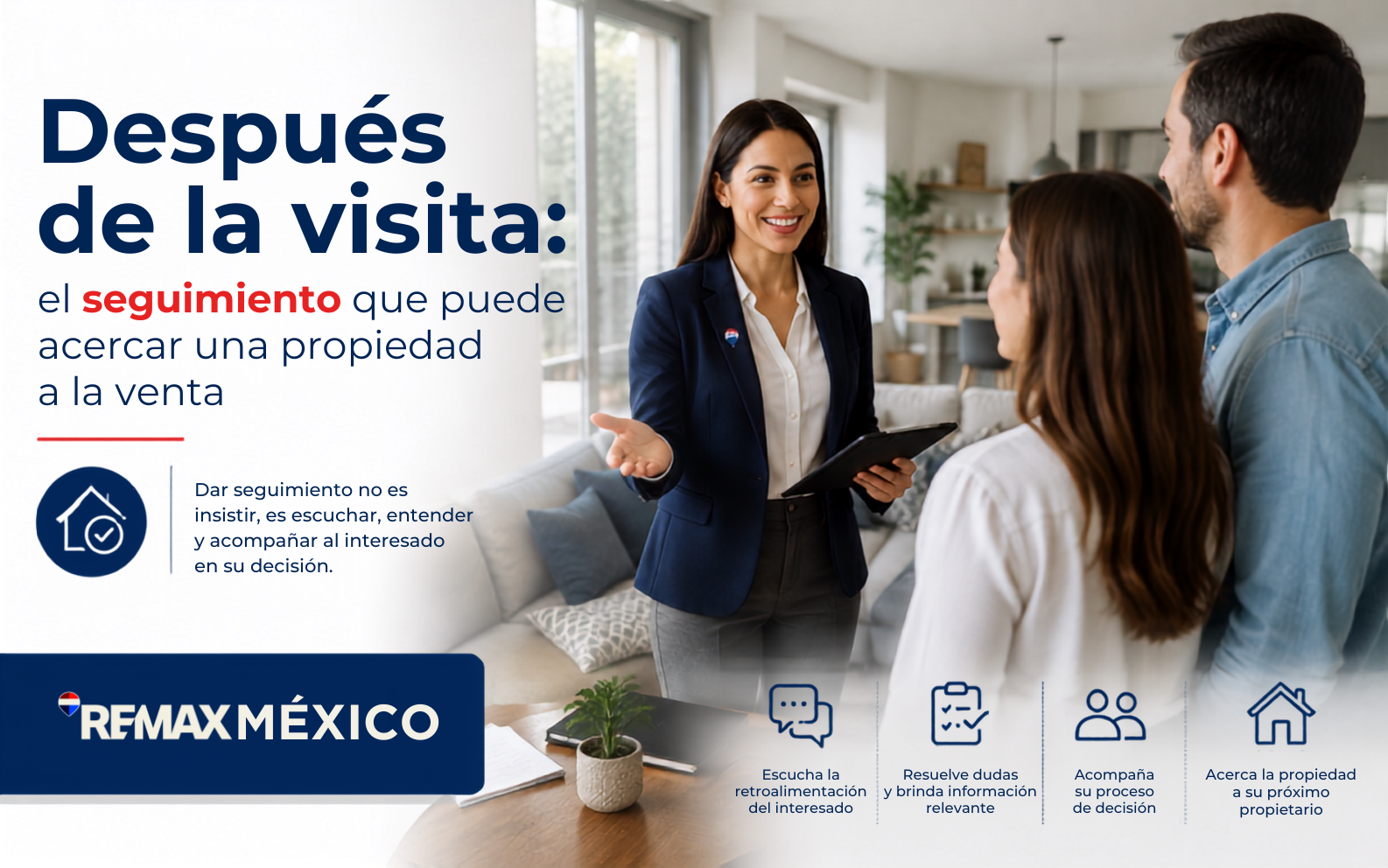 Después de la visita: el seguimiento que puede acercar una propiedad a la venta