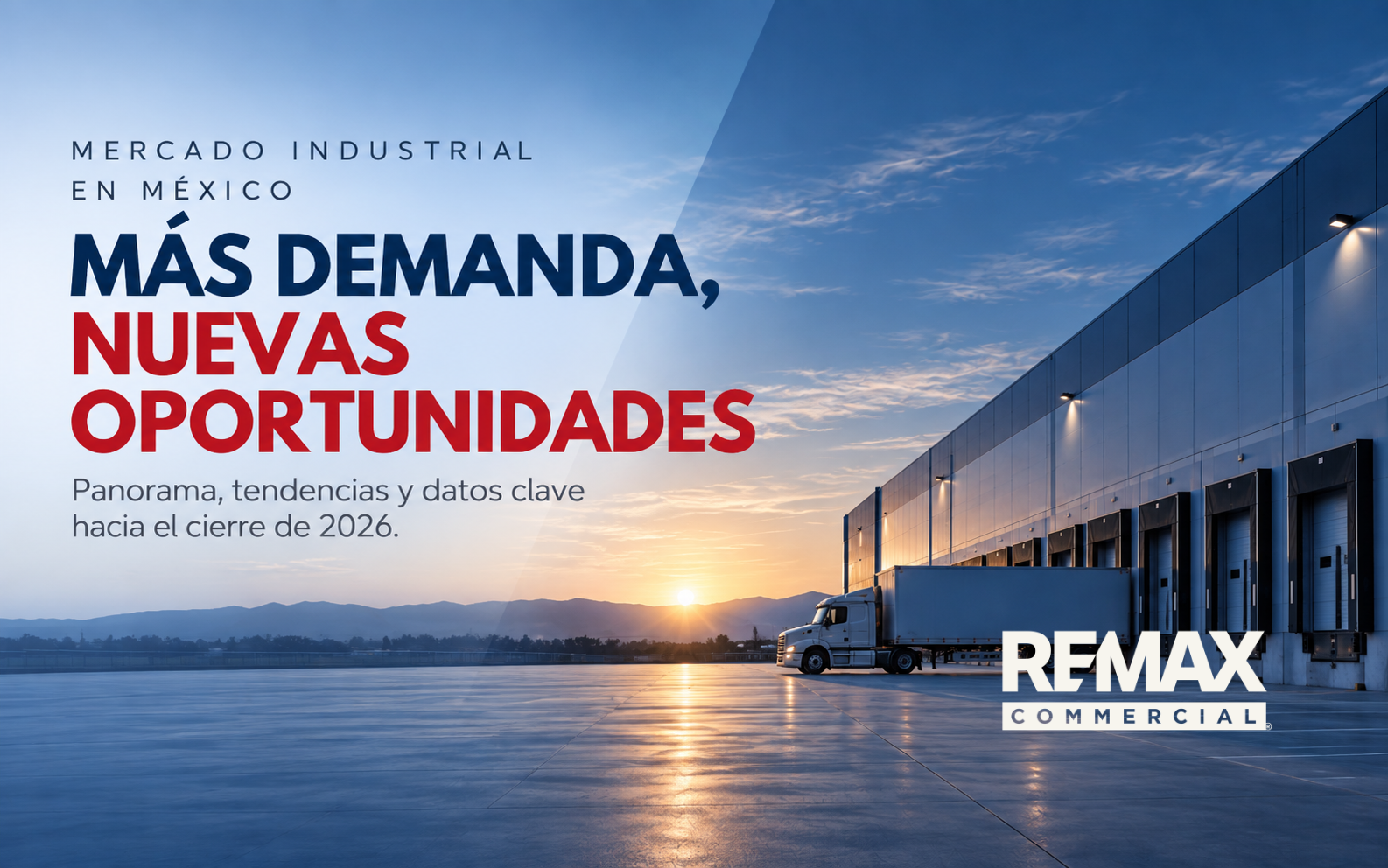 Mercado industrial en México: más demanda, mayor disponibilidad y nuevas oportunidades hacia el cierre de 2026